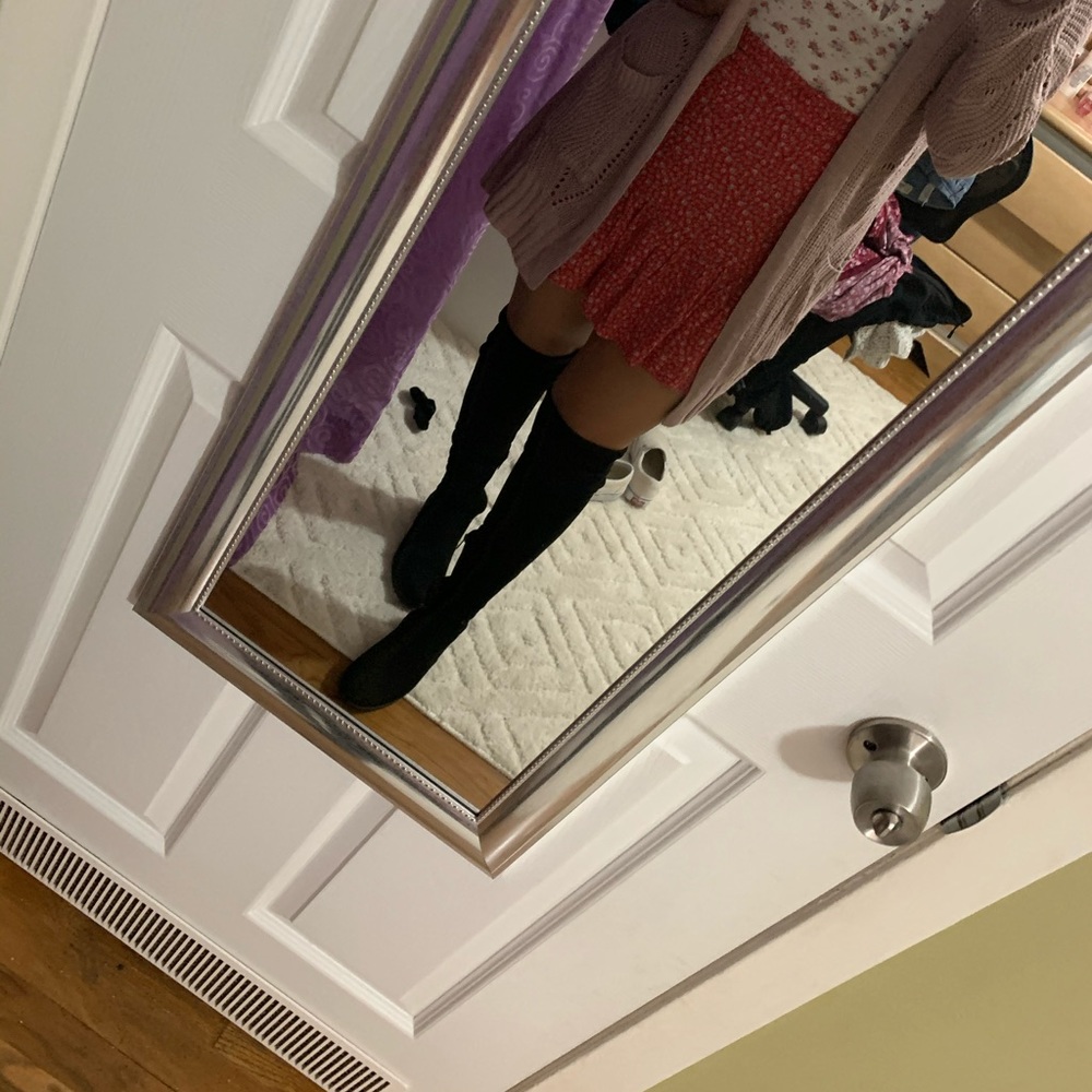 Black Knee High Boots